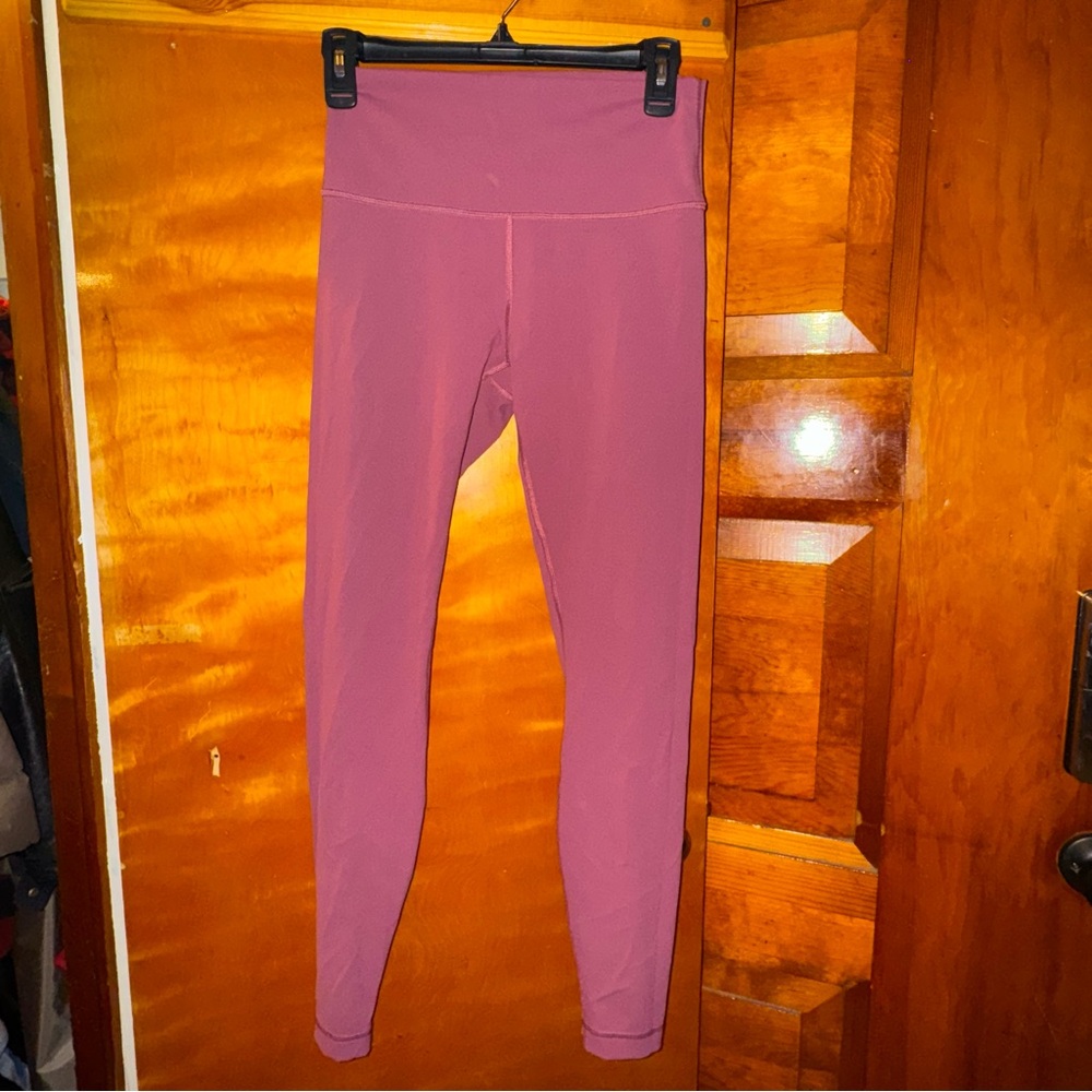 Lululemon Pink High-Waisted Leggings